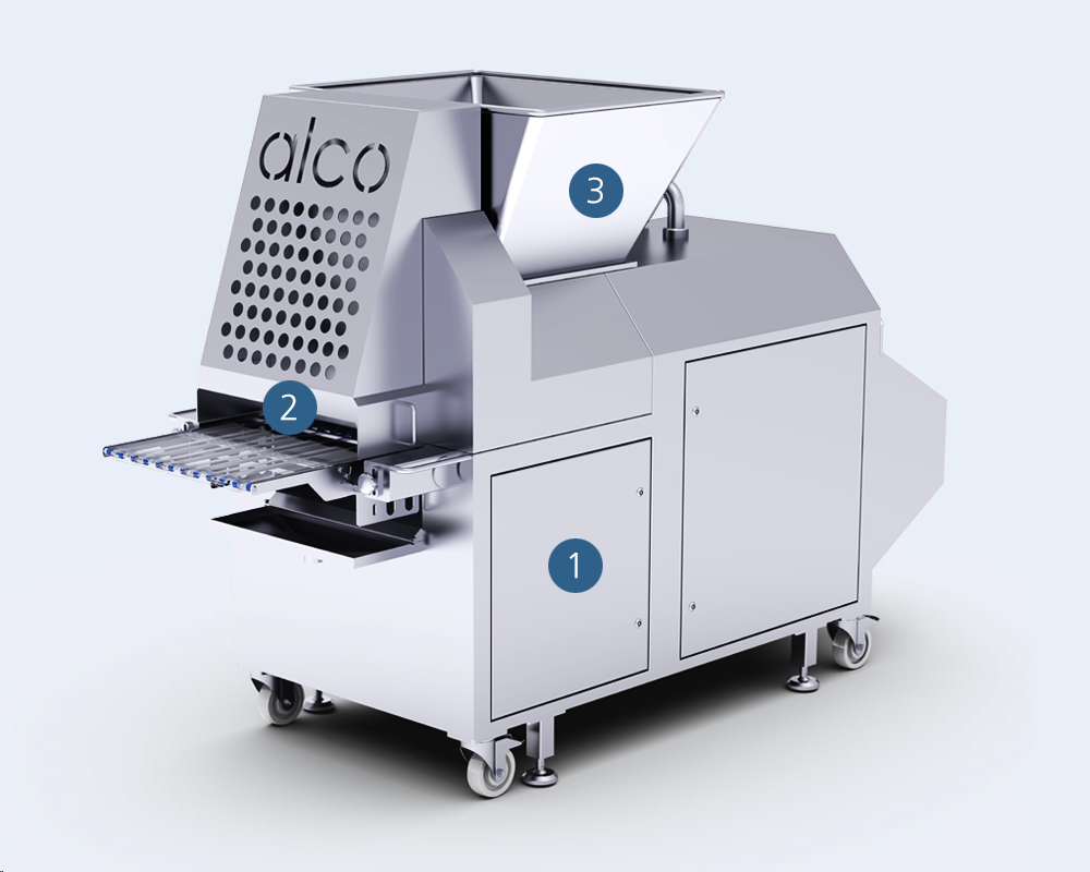 AFM Form Maschine von Alco Food Machines Lebensmittel