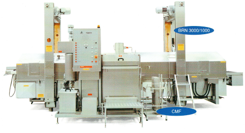 Durchlauffritteuse BRN 3.000/700-E
