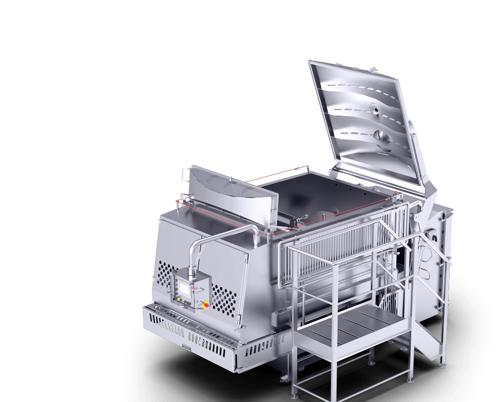 Машина для смешивания пищевых сред. Перемешивание продуктов. Фирма ALCO-food-Machines. Food machine