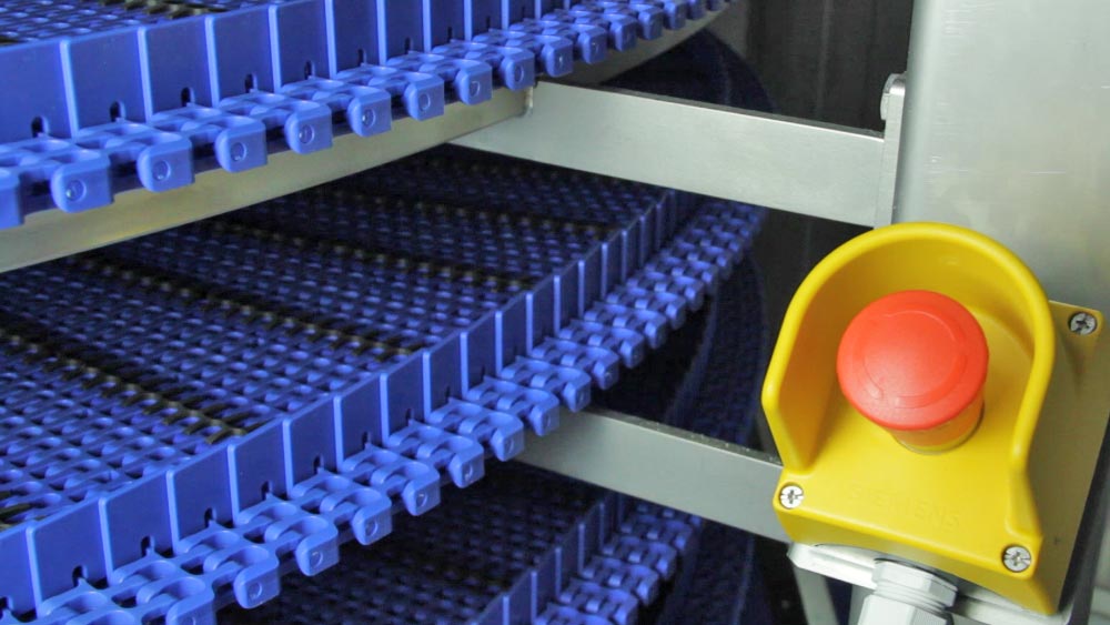 ASK Pro Conveyor Belt with Emergency Stop by Alco Food Machines