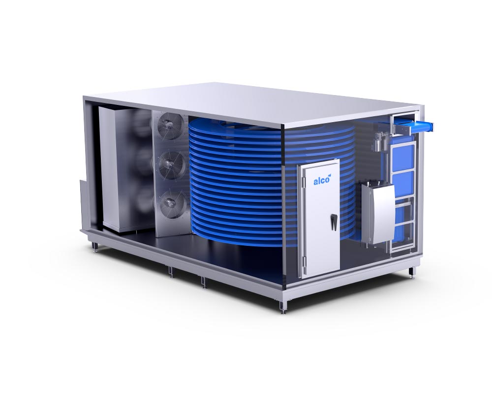 ASK Eco Spiral Freezer by Alco Food Machines