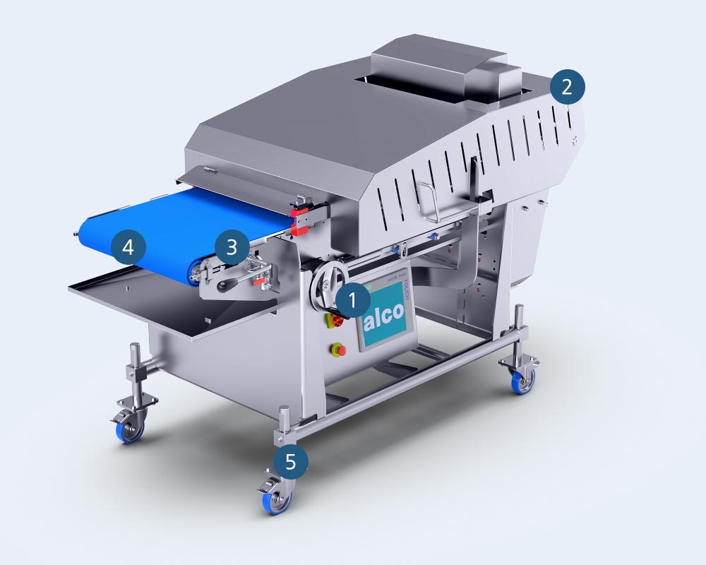 ASP Flattening Machine by alco