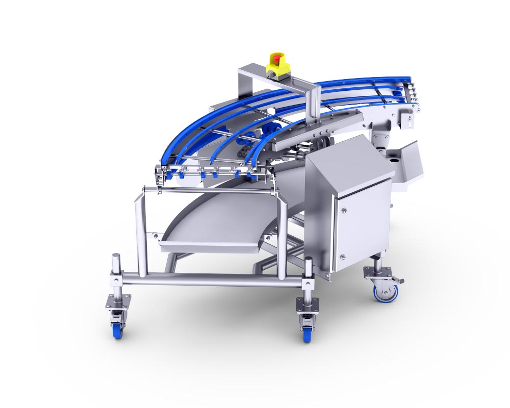 Curve Conveyor by Alco Food Machines Conveyor Technology
