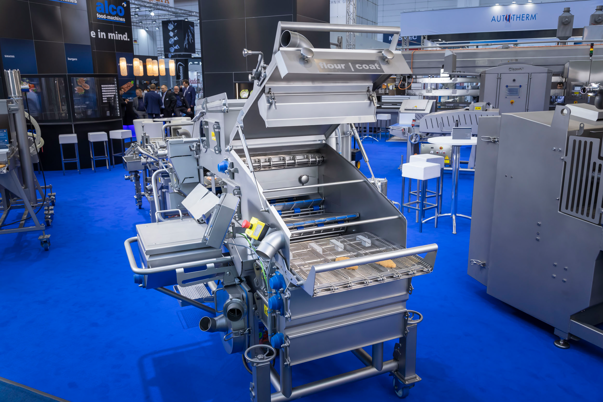 ABM Vario-Flip Neuheit auf IFFA von alco food machines