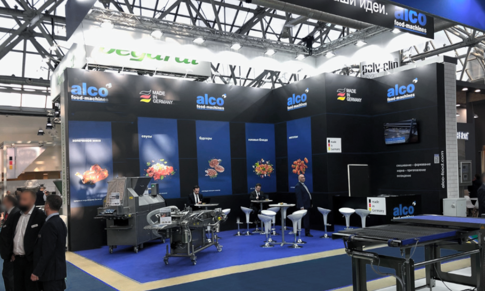 alco food machines Messestand